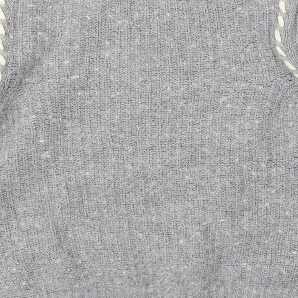 Mango Womens Grey   Pullover Jumper Size S