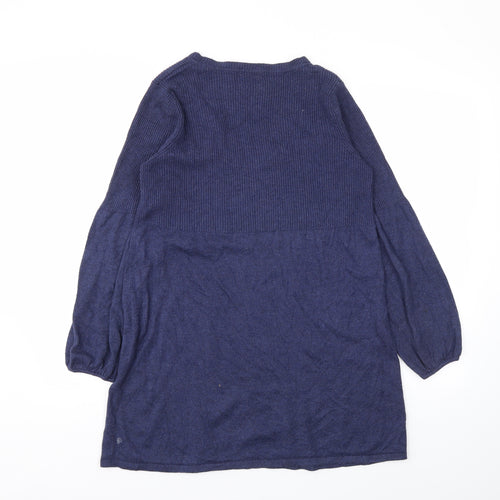 M&S Womens Blue   Jumper Dress  Size 18