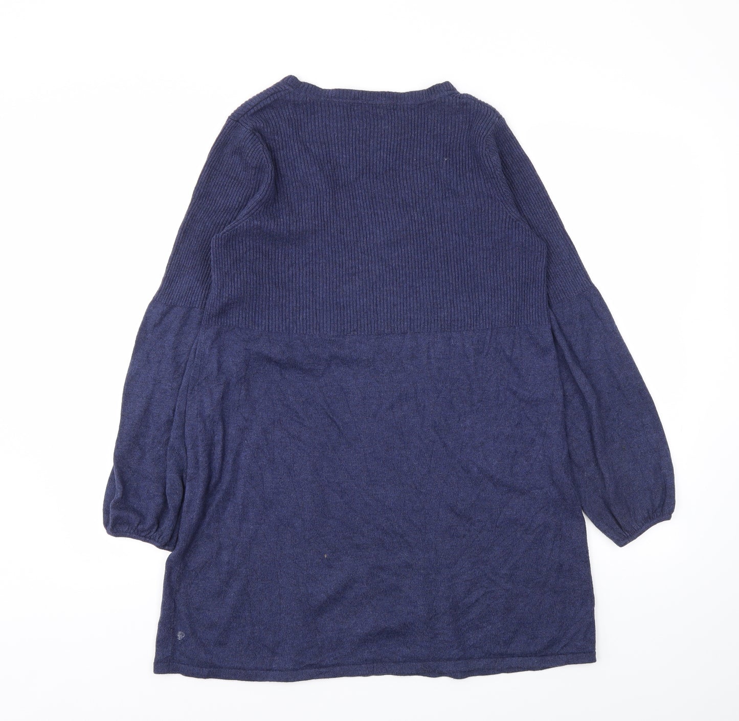 M&S Womens Blue   Jumper Dress  Size 18