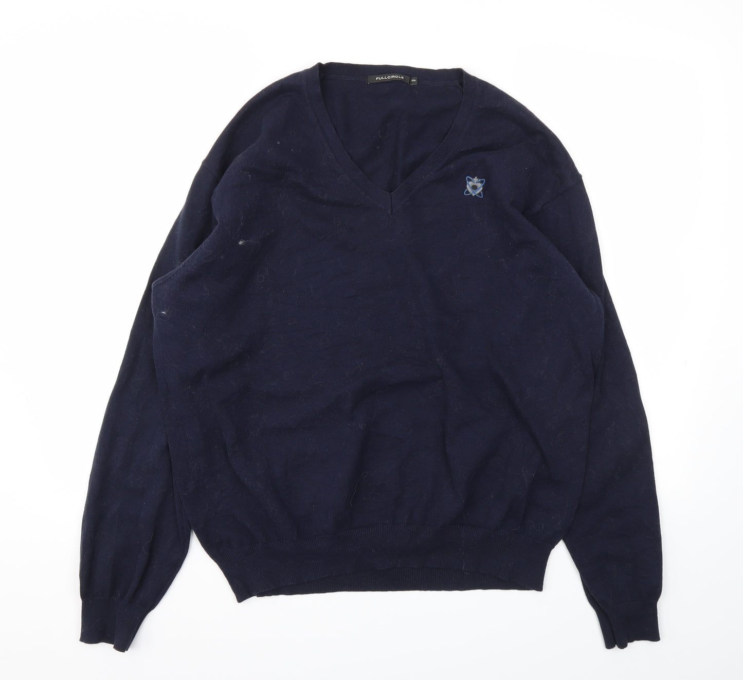 Fullcircle Mens Black   Pullover Sweatshirt Size 2XL