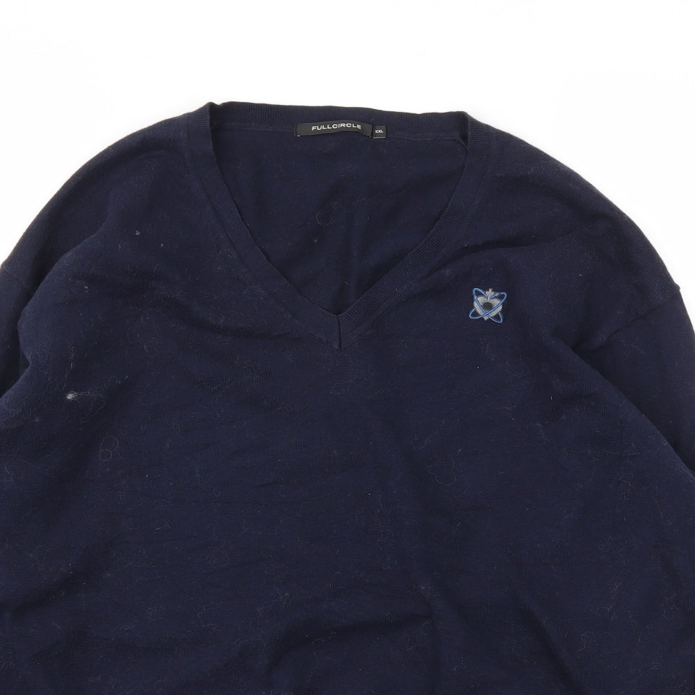 Fullcircle Mens Black   Pullover Sweatshirt Size 2XL