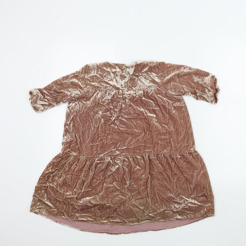 Mango Girls Pink   Basic Blouse Size 9 Years