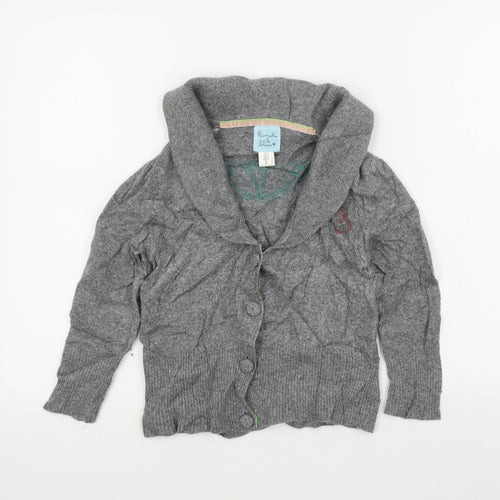 peimchi Womens Grey   Cardigan Jumper Size S