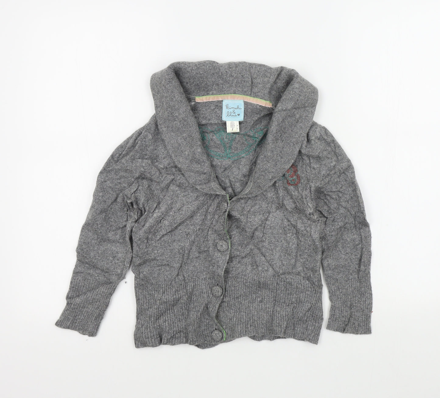 peimchi Womens Grey   Cardigan Jumper Size S