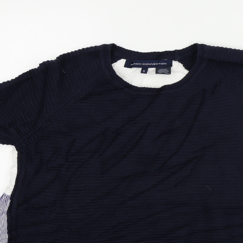 French Connection Womens Blue   Pullover Jumper Size S