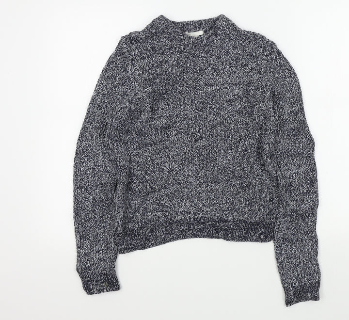 H&M Womens Blue   Pullover Jumper Size XS