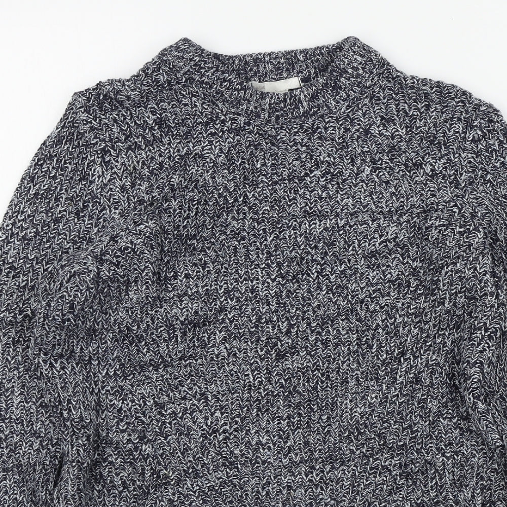 H&M Womens Blue   Pullover Jumper Size XS