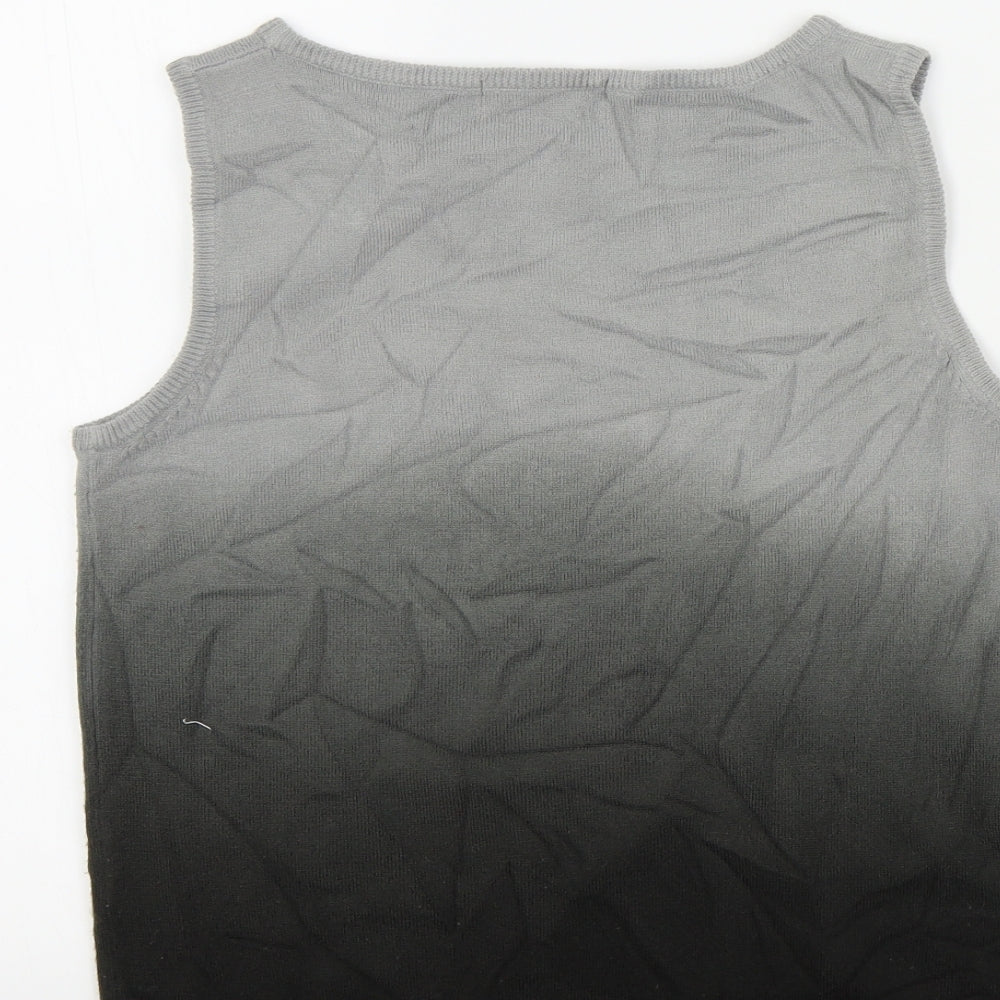 Nouveau Edition Womens Grey   Vest Jumper Size M