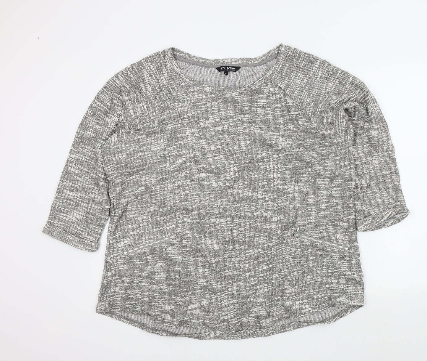 Debenhams Womens Grey   Pullover Jumper Size 22