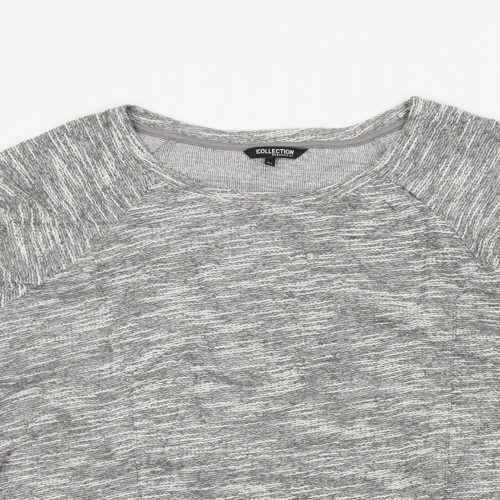 Debenhams Womens Grey   Pullover Jumper Size 22
