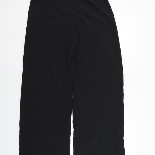 VILLA Womens Black   Trousers  Size 8 L28 in