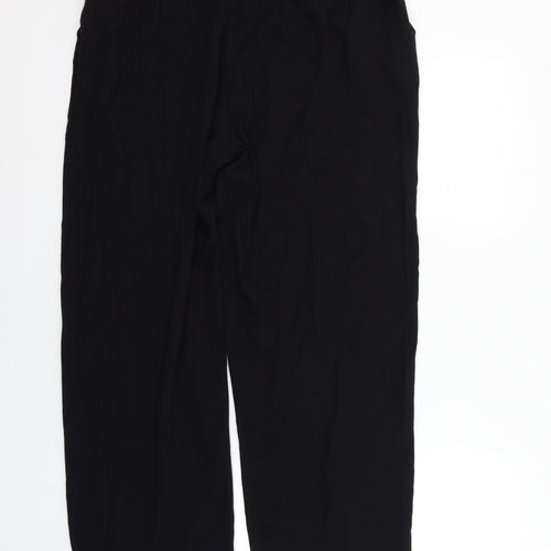 lady design Womens Black   Trousers  Size 28 L28 in