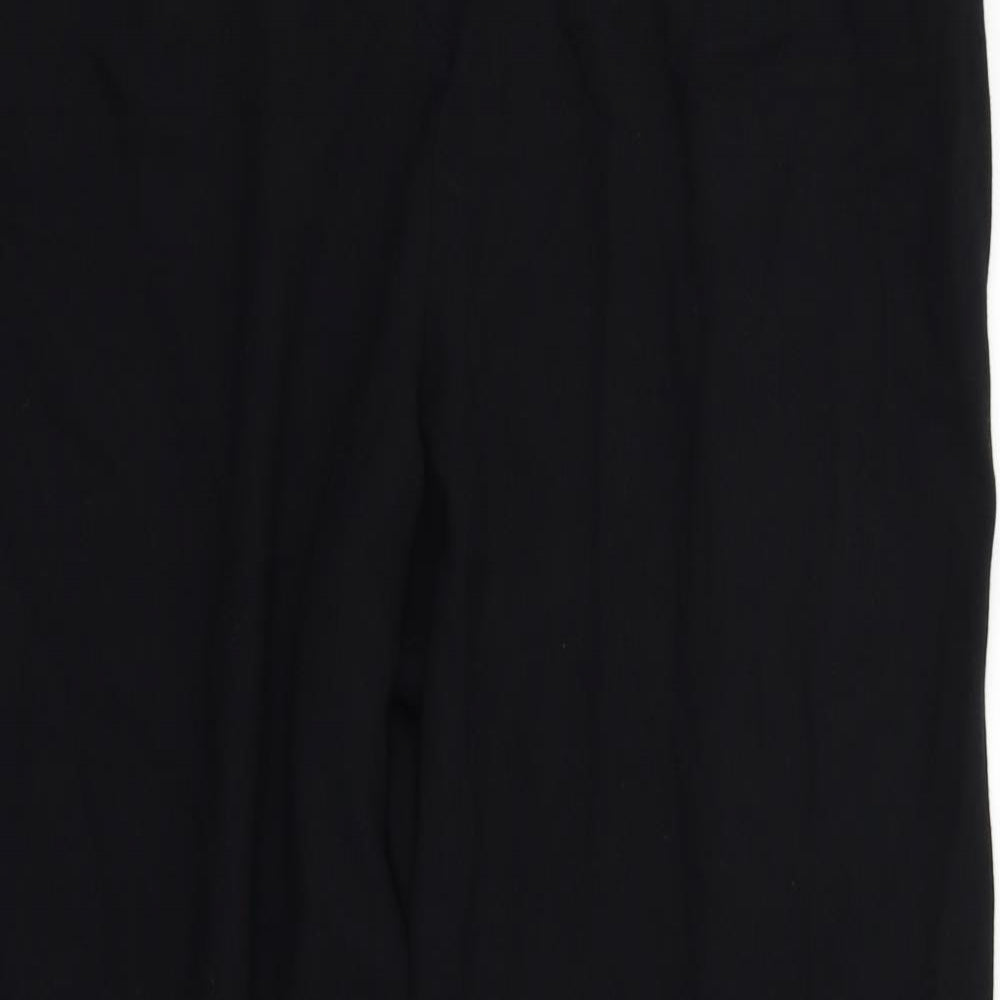 lady design Womens Black   Trousers  Size 28 L28 in