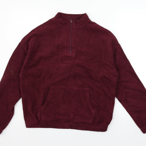 Select Womens Red   Pullover Jumper Size S