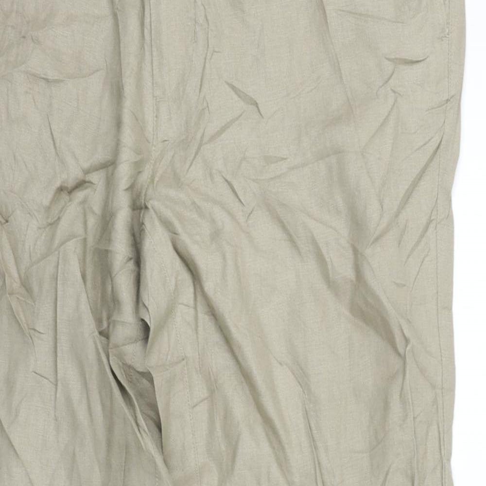 Preworn Womens Beige   Trousers   L31 in
