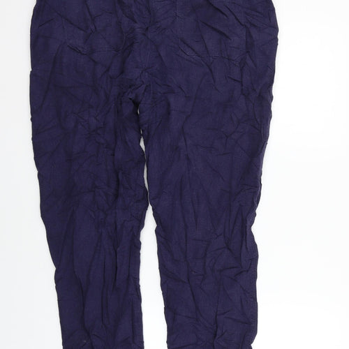 Marks and Spencer Womens Black   Trousers  Size 14 L26 in