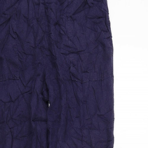 Marks and Spencer Womens Black   Trousers  Size 14 L26 in