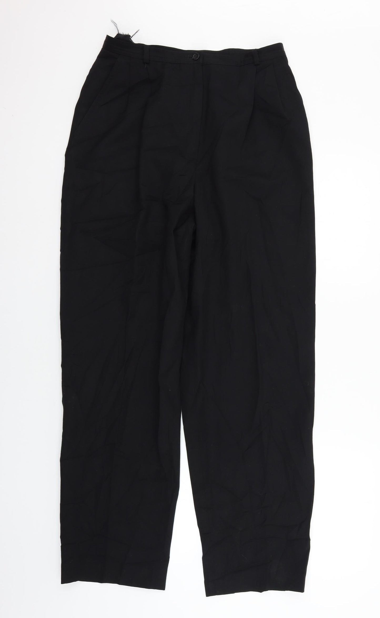 Liz Claiborne Womens Black   Trousers  Size 10 L30 in