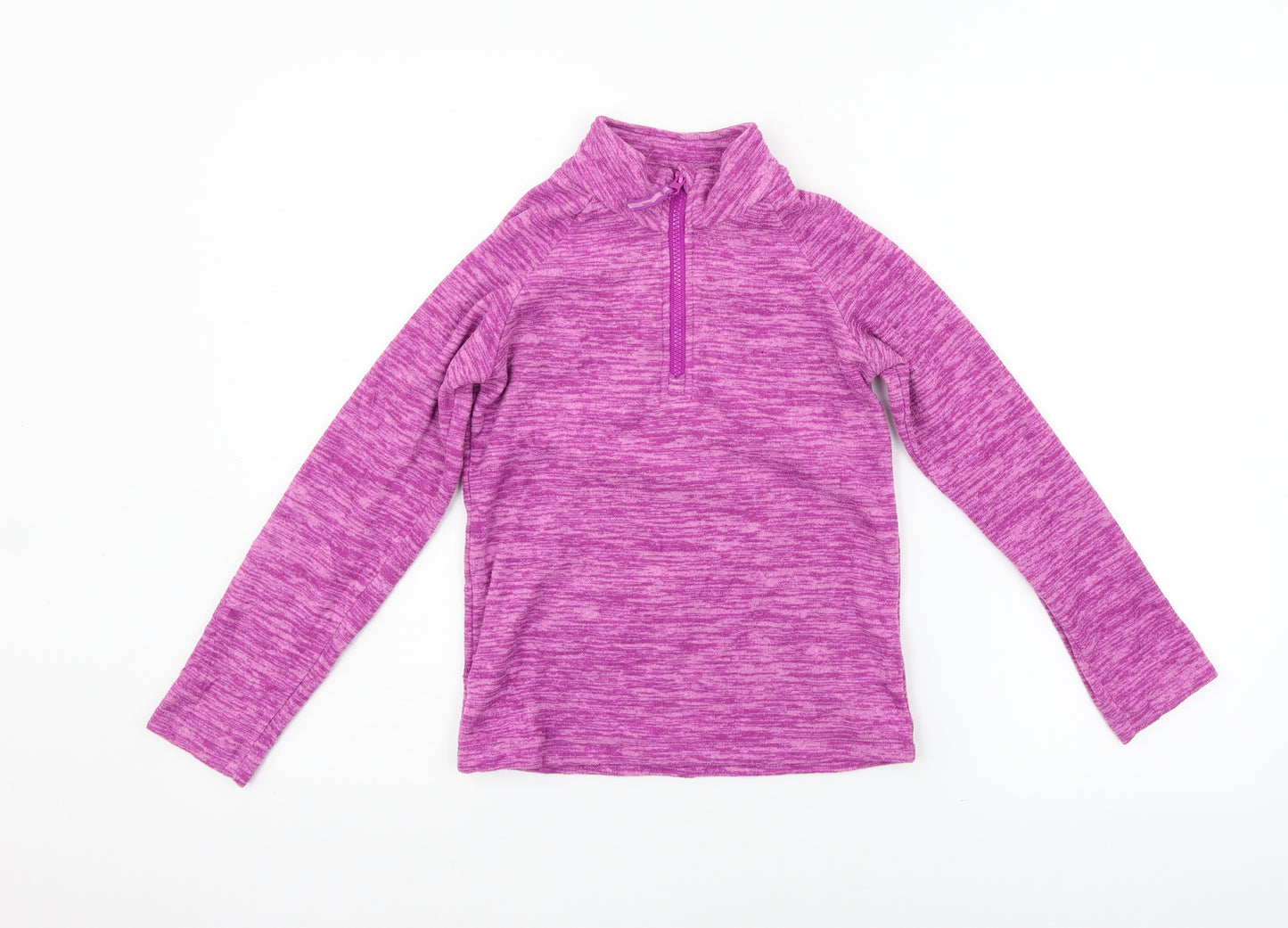 moutain warehouse Girls Pink   Full Zip Jumper Size 7-8 Years