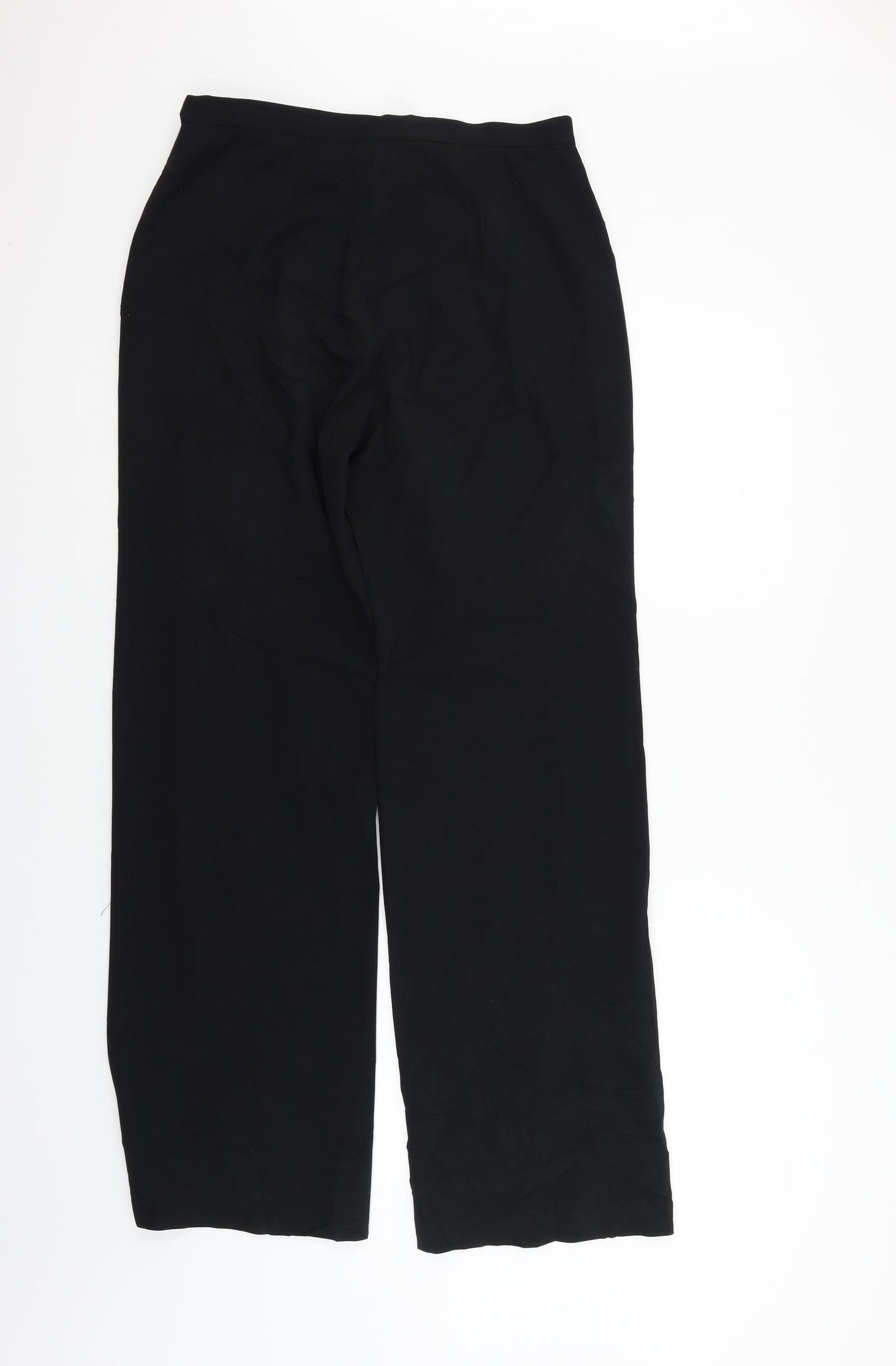 Preworn Womens Black   Trousers  Size 16 L30 in