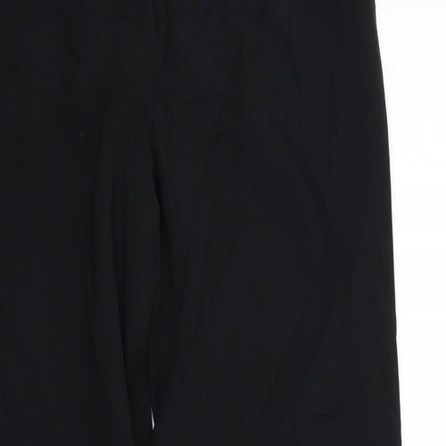 Preworn Womens Black   Trousers  Size 16 L30 in