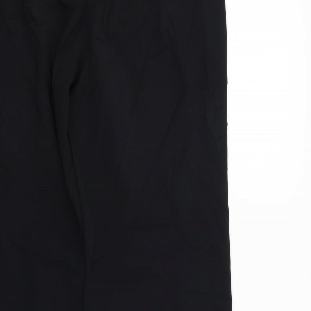 Preworn Womens Black   Trousers  Size 16 L30 in