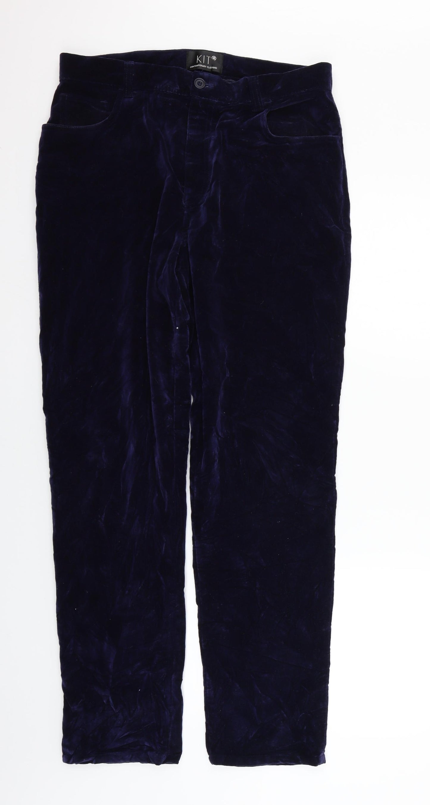 Kit Womens Blue   Trousers  Size 36 in L29 in