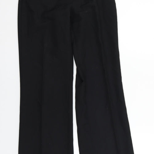 Marks and Spencer Womens Black   Trousers  Size 8 L29 in