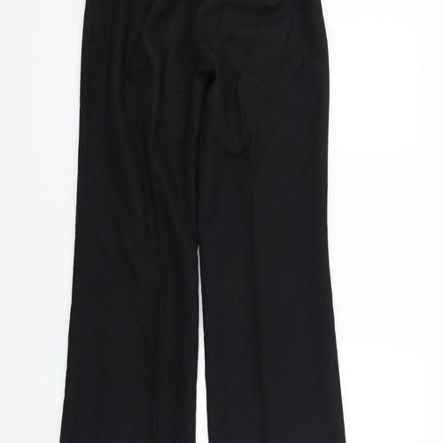 Marks and Spencer Womens Black   Trousers  Size 8 L29 in