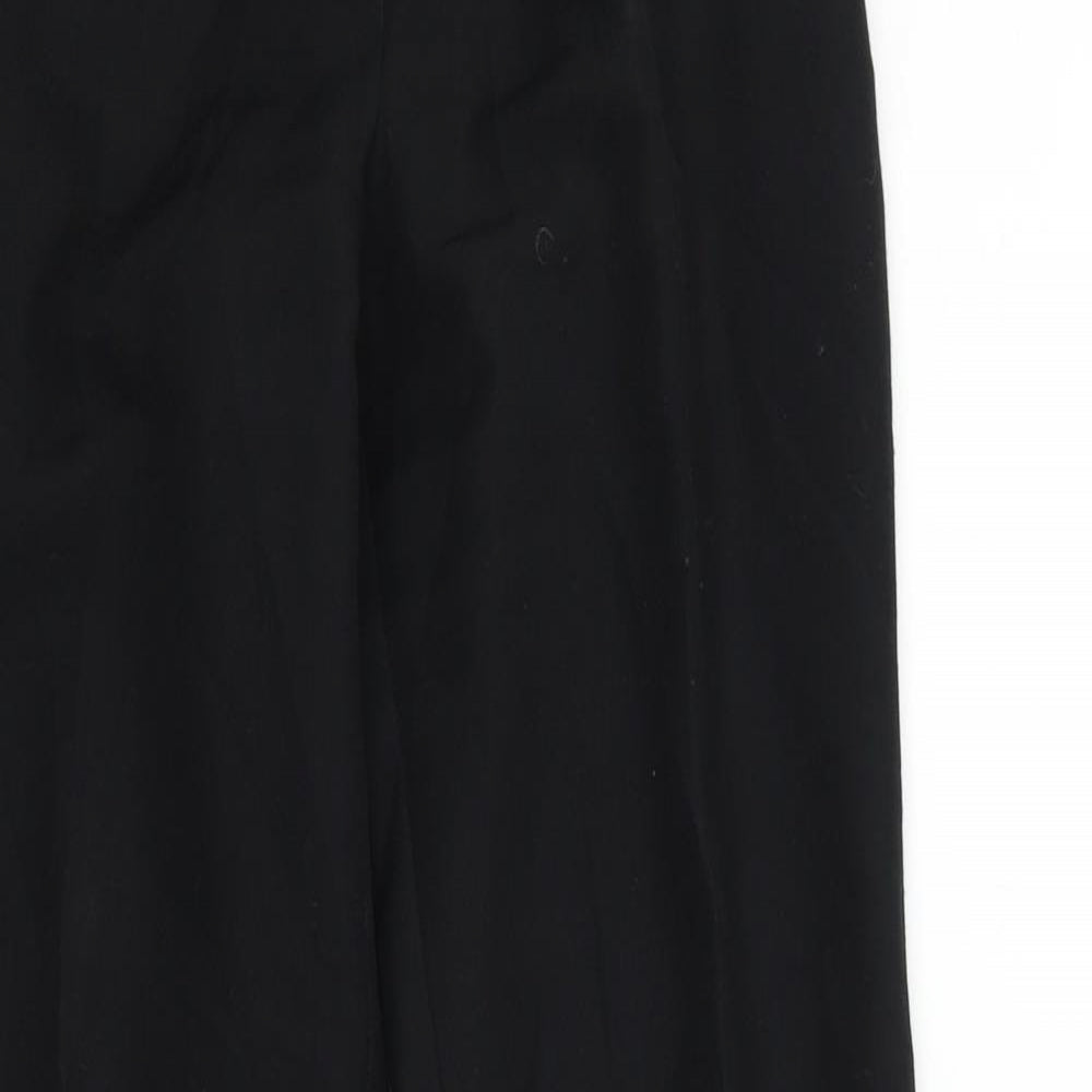 Marks and Spencer Womens Black   Trousers  Size 8 L29 in