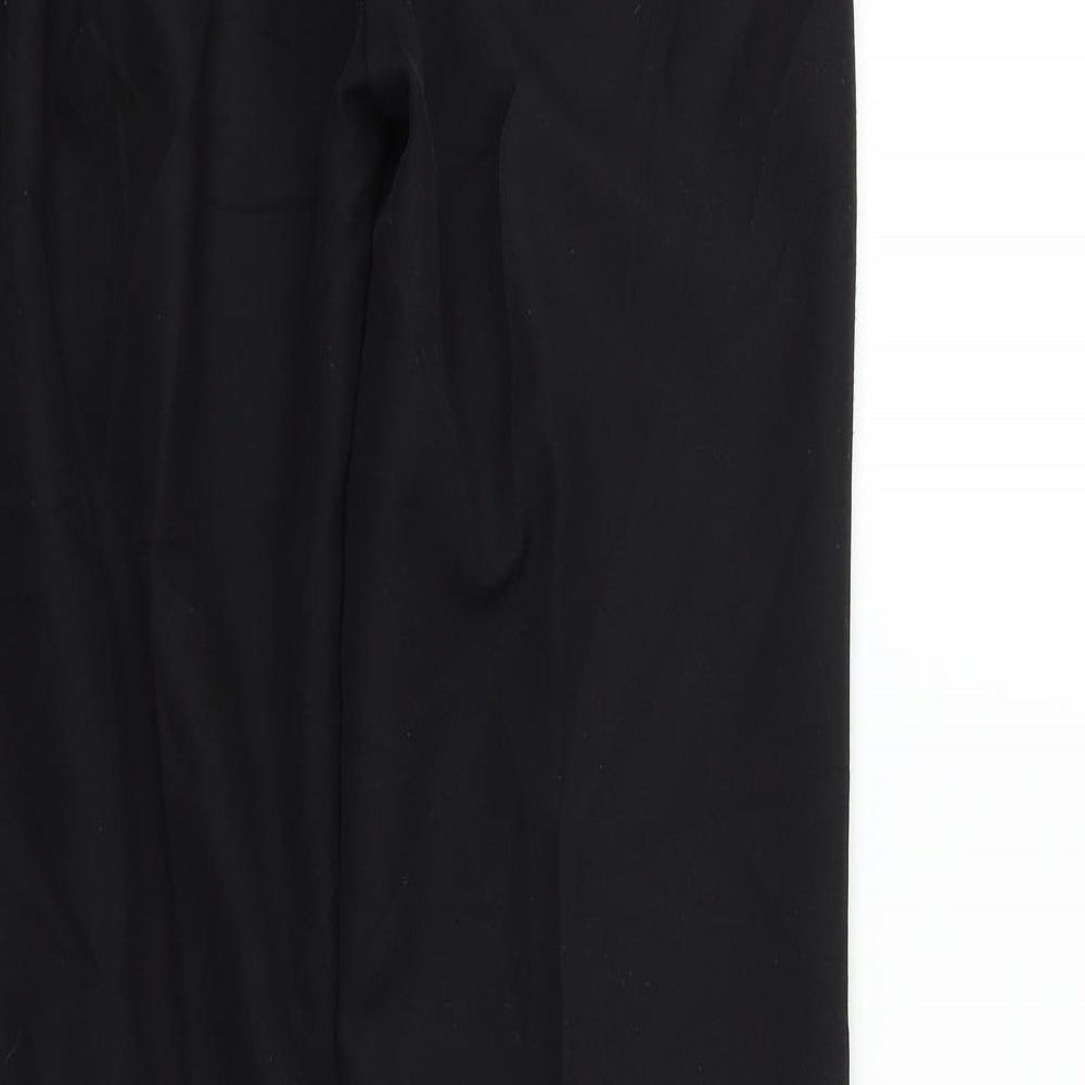 Marks and Spencer Womens Black   Trousers  Size 8 L29 in