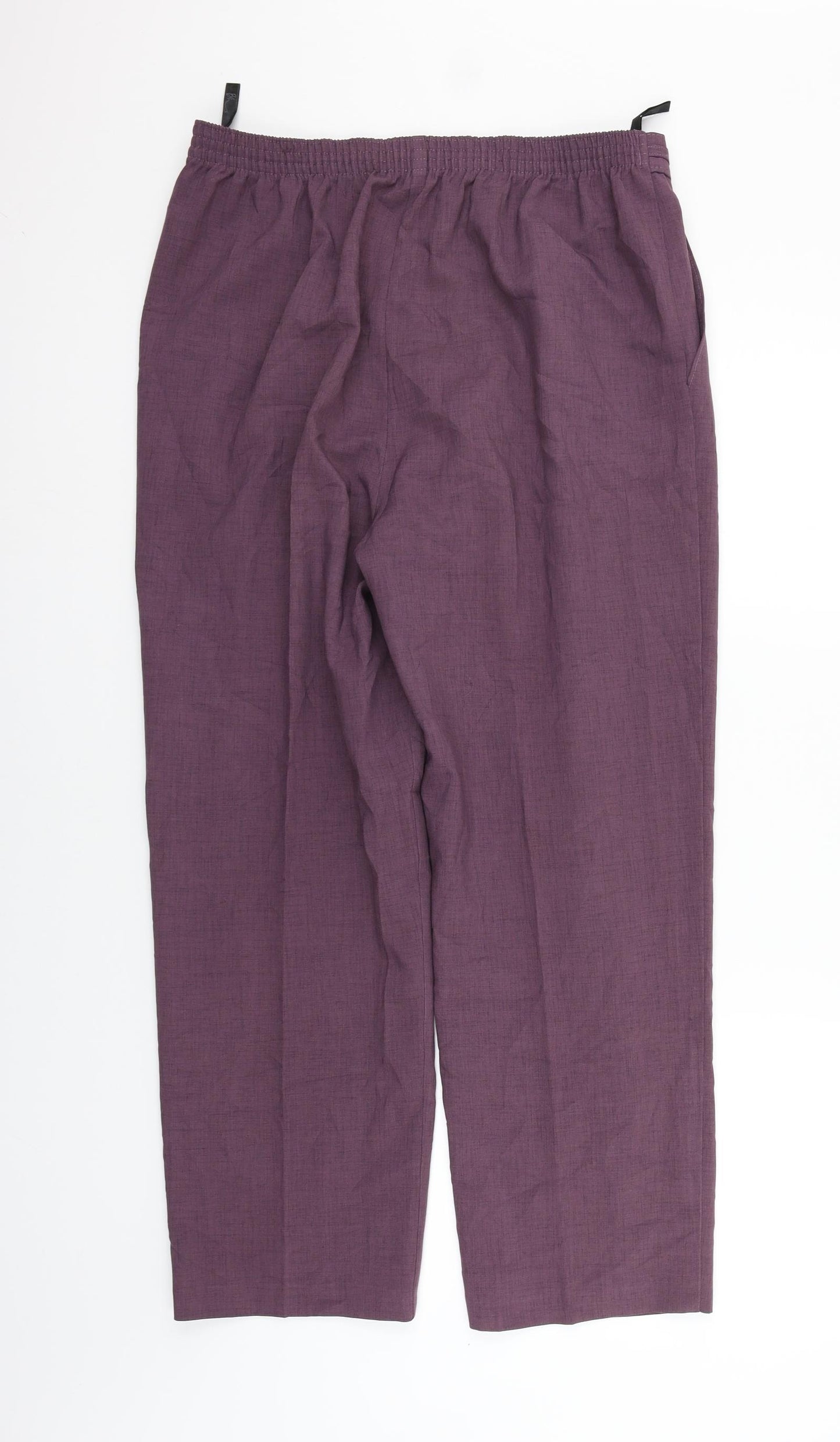 BHS Womens Purple   Trousers  Size 14 L27 in