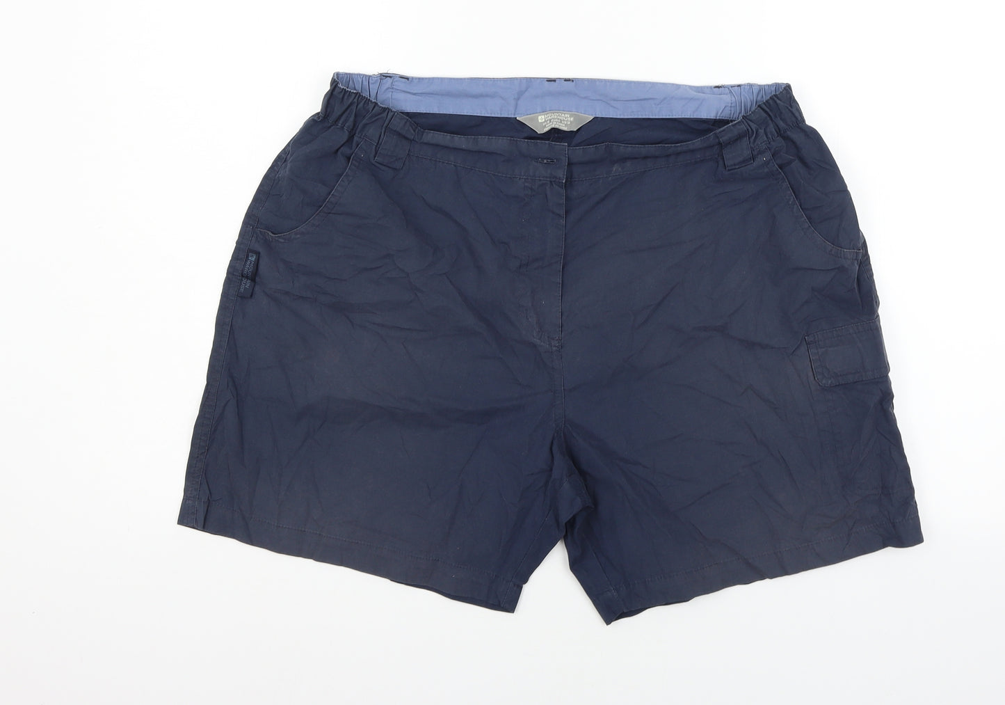 moutain warehouse Womens Blue   Cargo Shorts Size 16