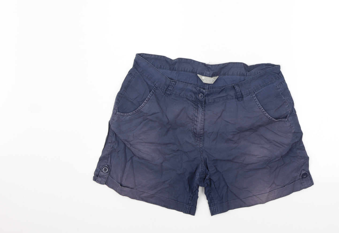 moutain warehouse Womens Blue   Chino Shorts Size 18