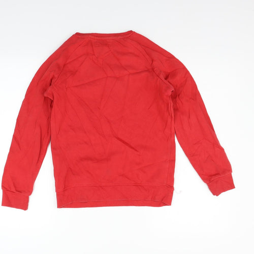 Primark Girls Red   Pullover Jumper Size 12-13 Years