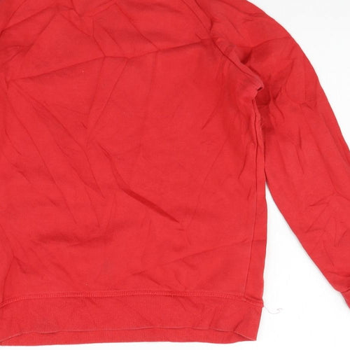 Primark Girls Red   Pullover Jumper Size 12-13 Years