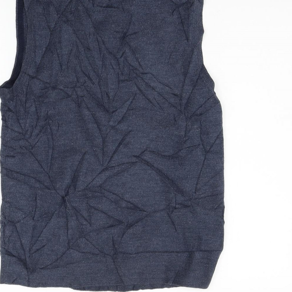 John Lewis Mens Blue   Pullover Jumper Size S