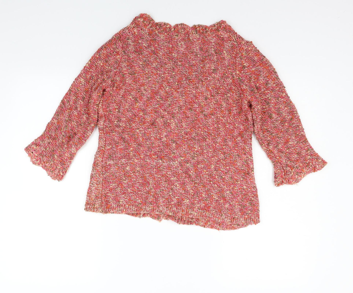 Per Una Womens Orange   Cardigan Jumper Size S