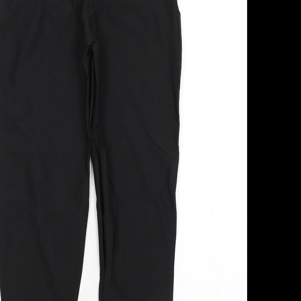 Preworn Womens Black   Carrot Leggings Size XL L24 in