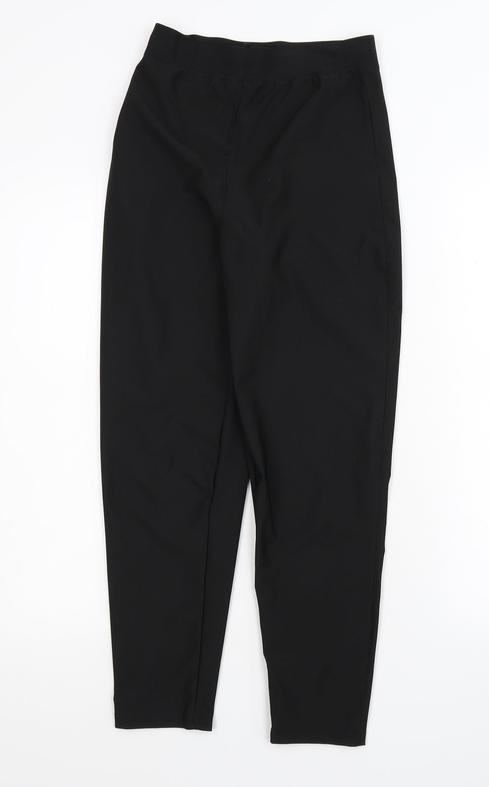 Preworn Womens Black   Cargo Leggings Size XL L24 in