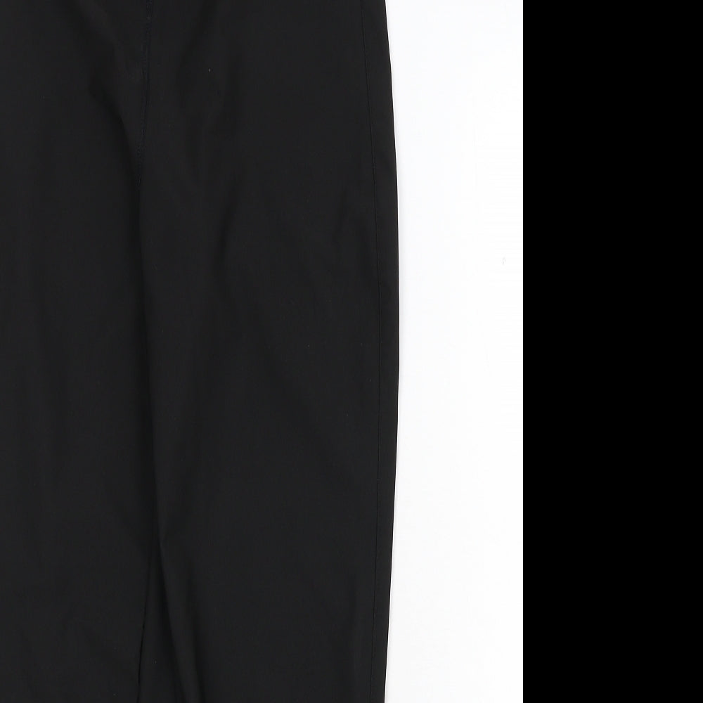 Preworn Womens Black   Cargo Leggings Size XL L24 in