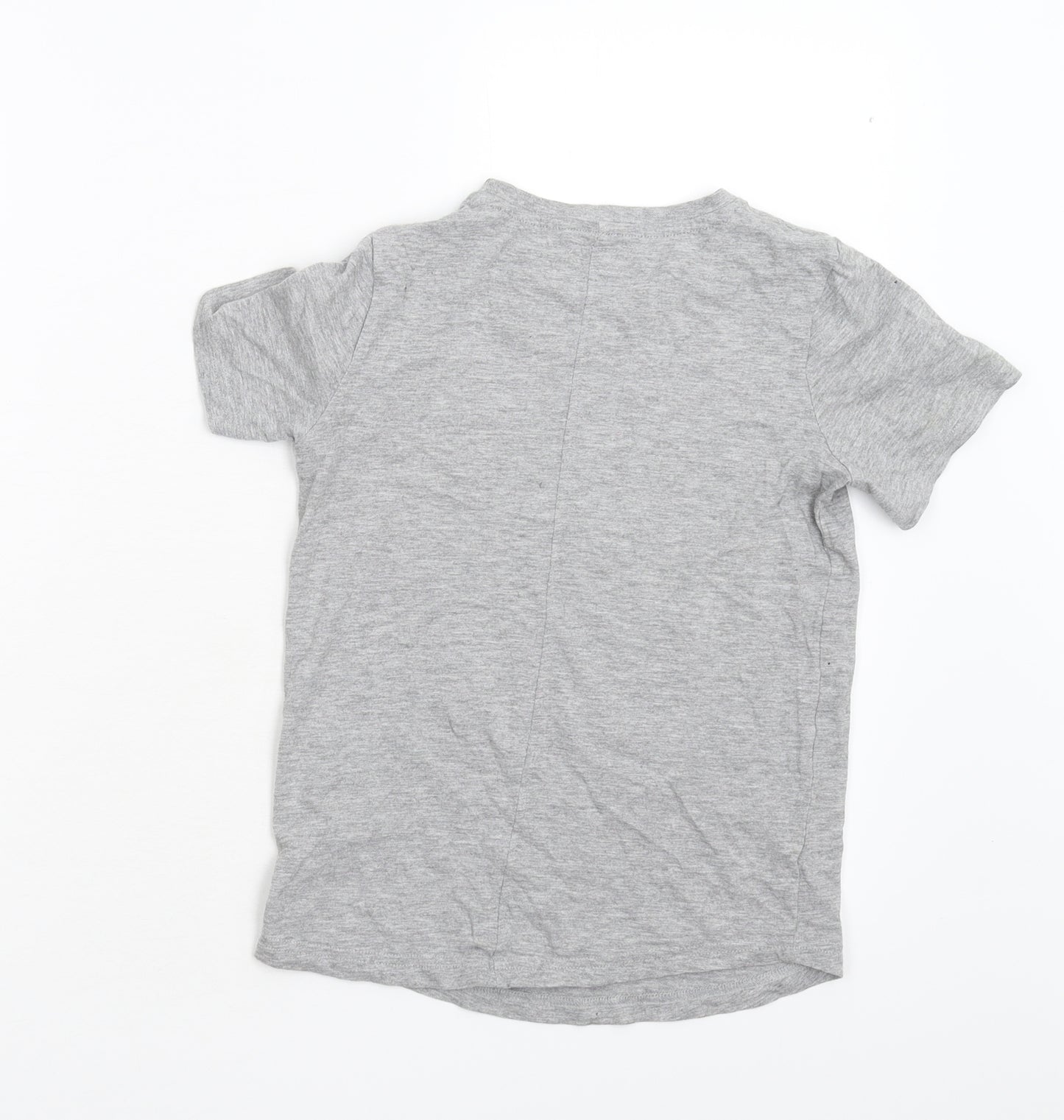 TU Boys Grey   Basic T-Shirt Size 8 Years