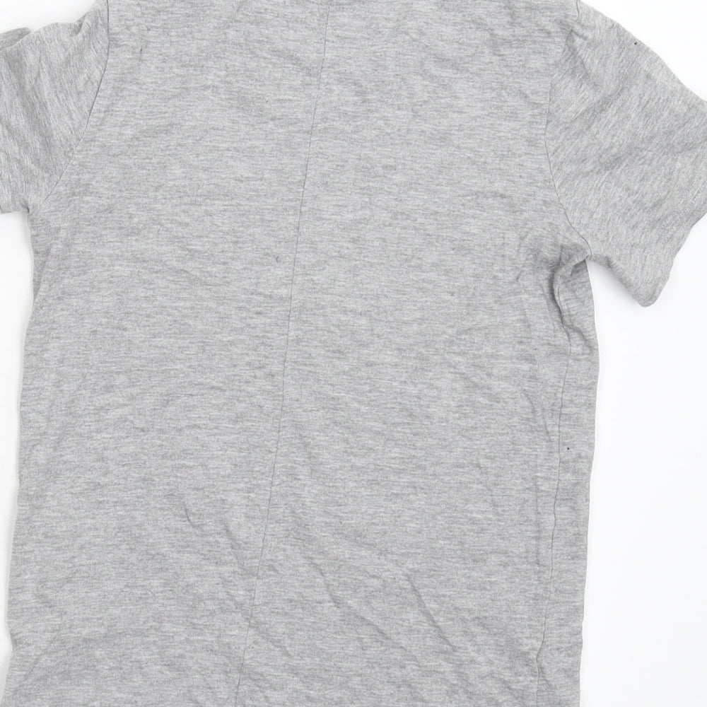 TU Boys Grey   Basic T-Shirt Size 8 Years