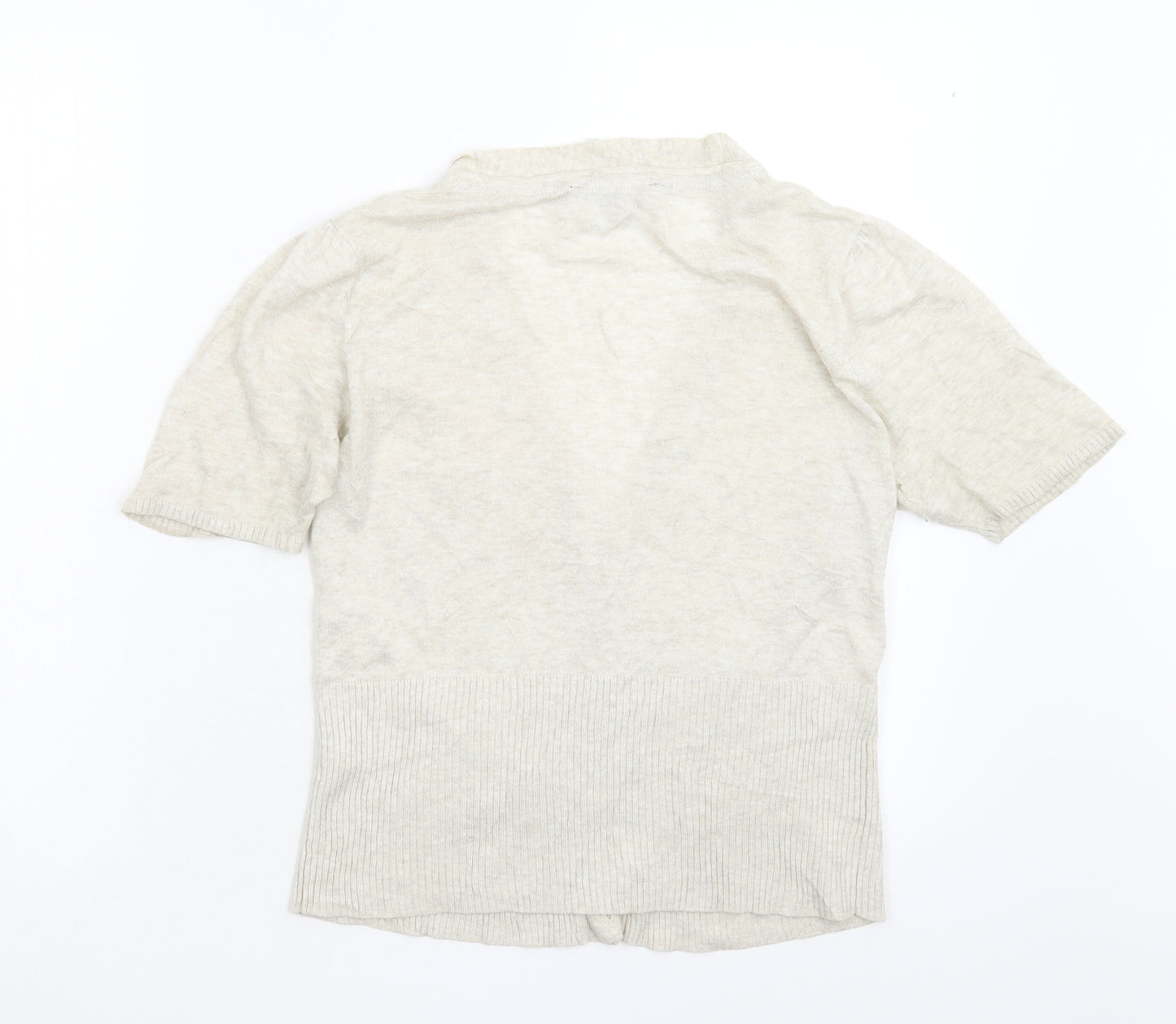 Debenhams Womens Beige   Cardigan Jumper Size 12