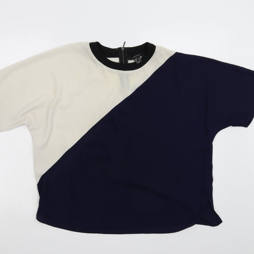 Primark Womens Blue   Tunic Blouse Size 14
