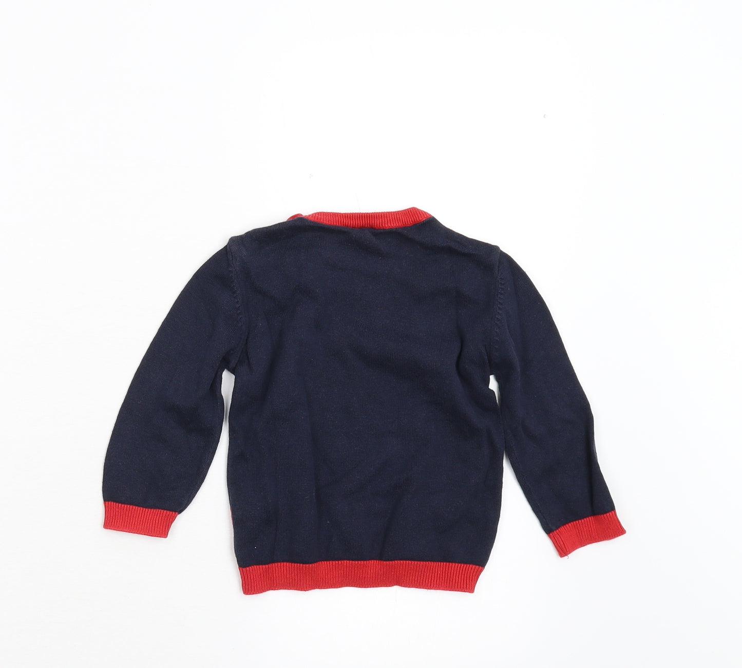 Marks and Spencer Baby Blue   Pullover Jumper Size 12-18 Months  - chrismas jumper