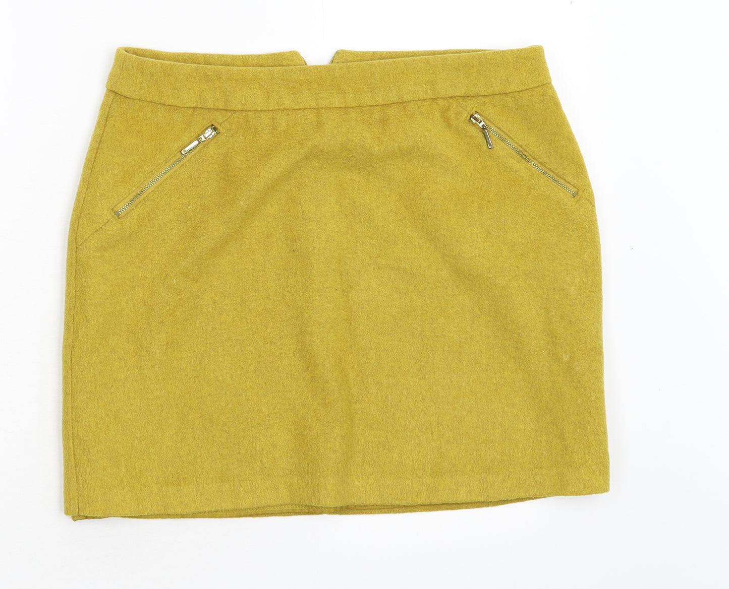 George Womens Yellow   Mini Skirt Size 12