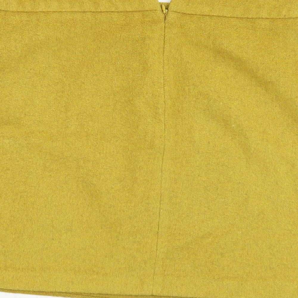 George Womens Yellow   Mini Skirt Size 12