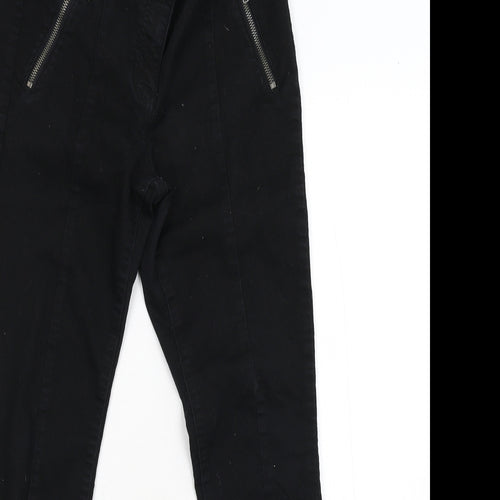 NEXT Womens Black  Denim Skinny Jeans Size 12 L27 in