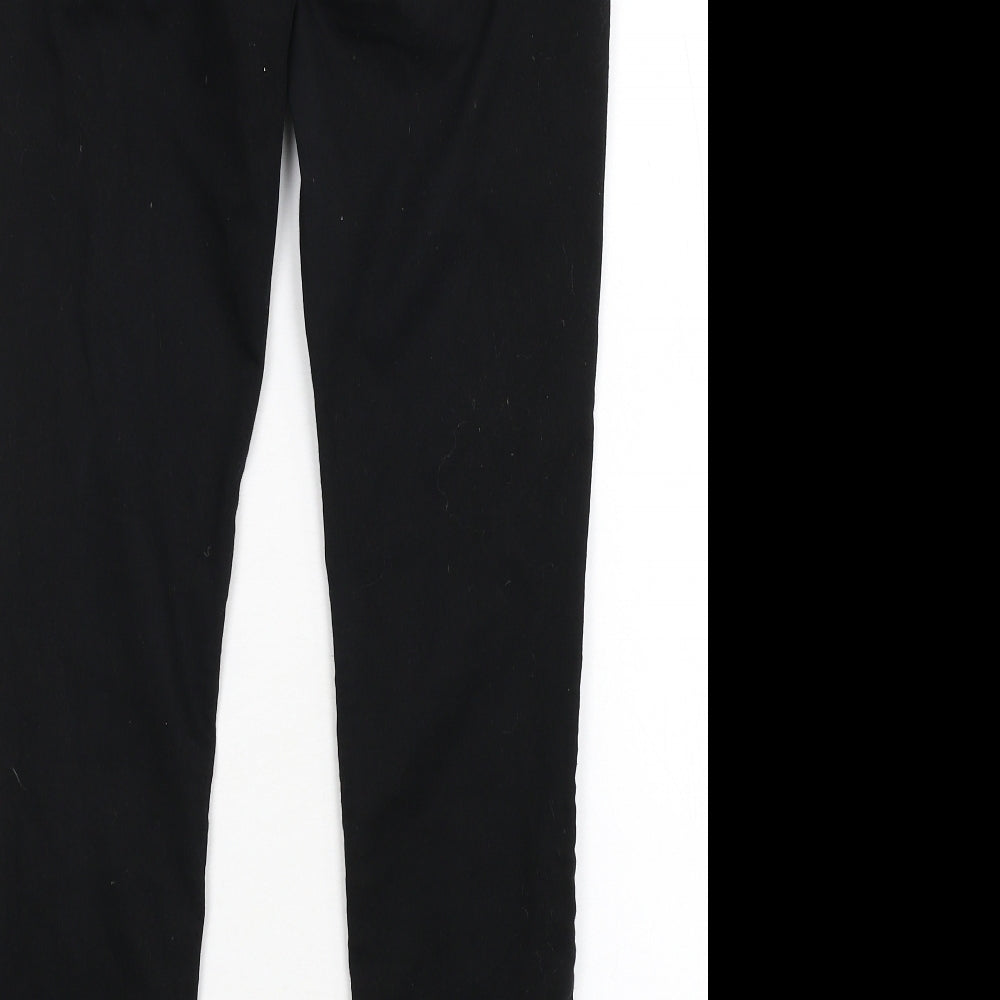 NEXT Womens Black  Denim Skinny Jeans Size 12 L27 in